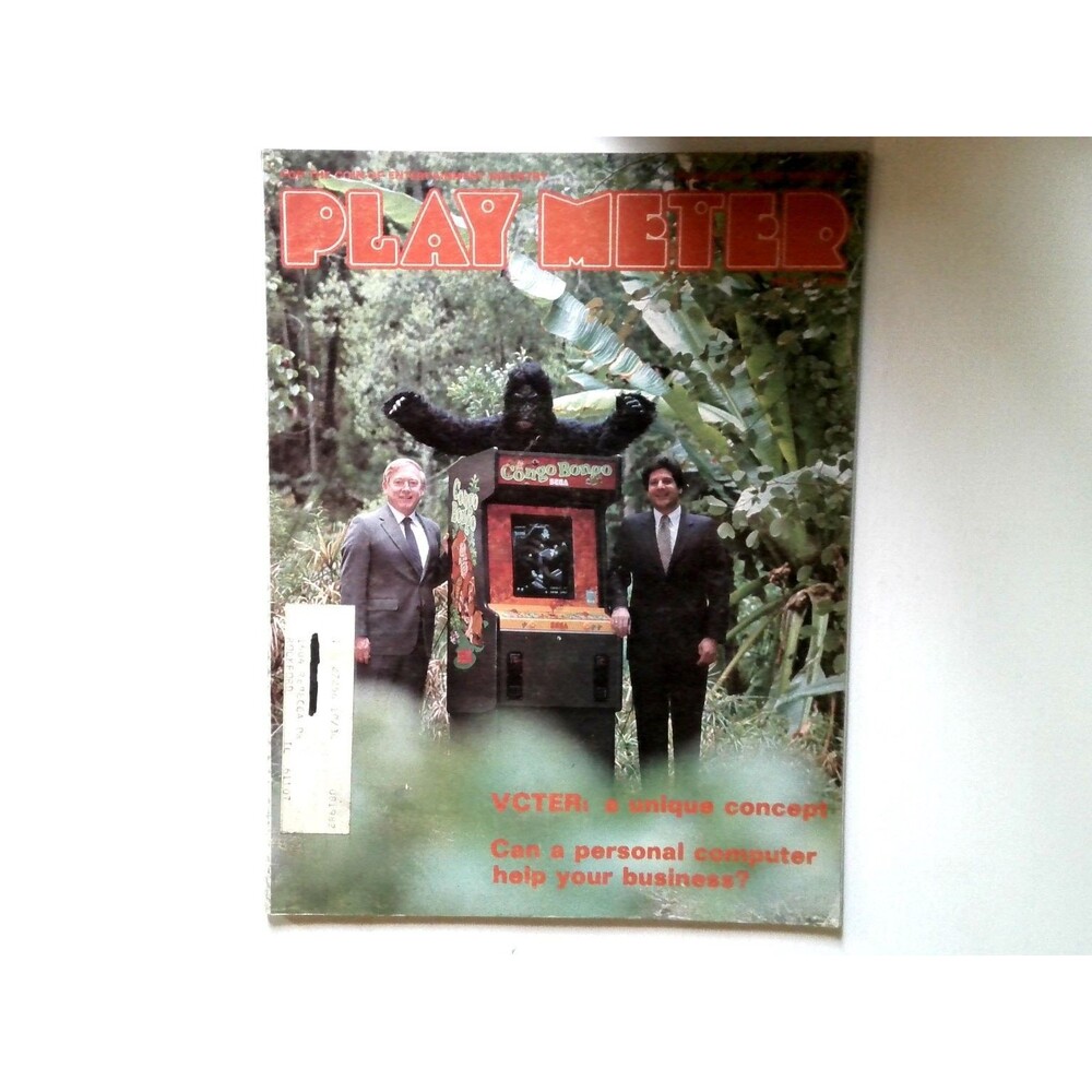 Vintage Play Meter Magazine July 1983 Arcade Gaming Coin-Op Atari Sega Arabian